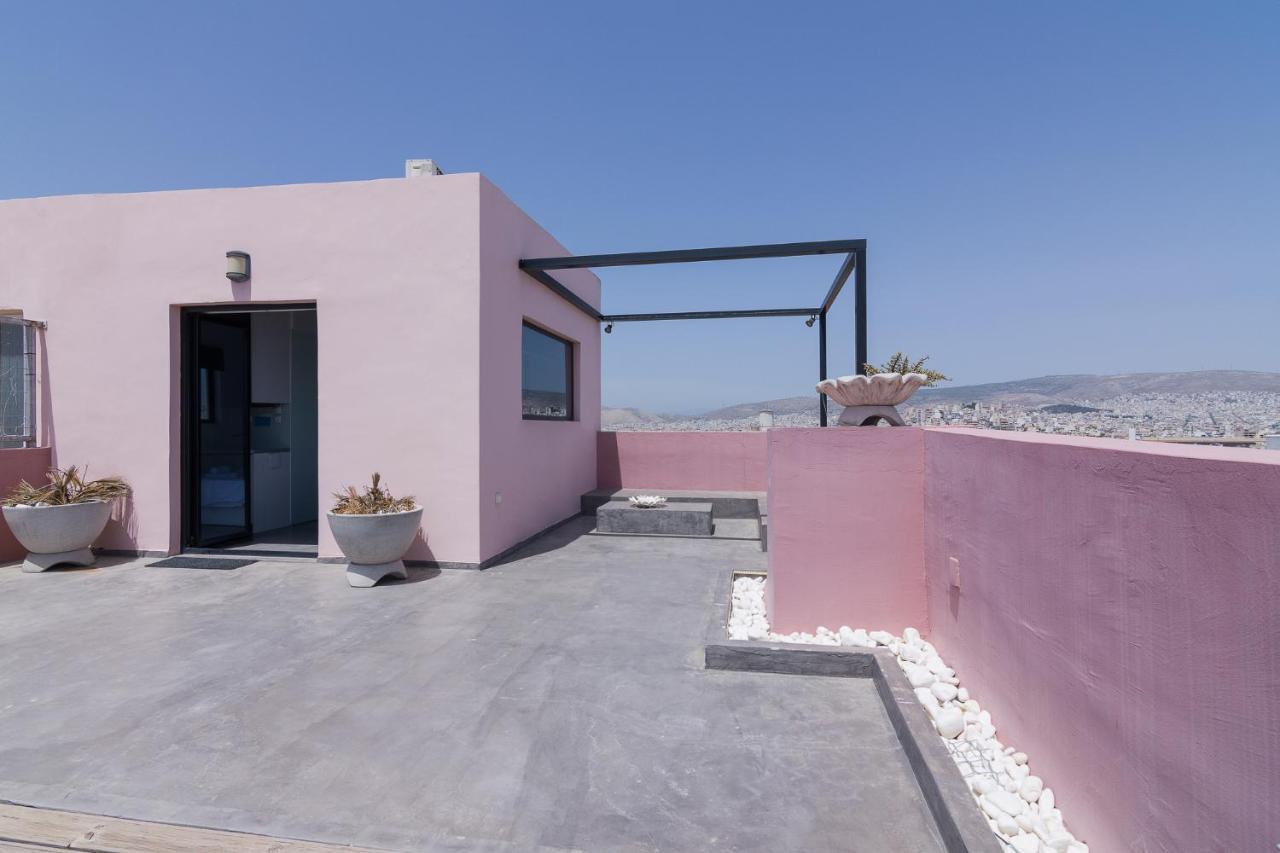 Apartment With Terrace In Pireusz Kültér fotó